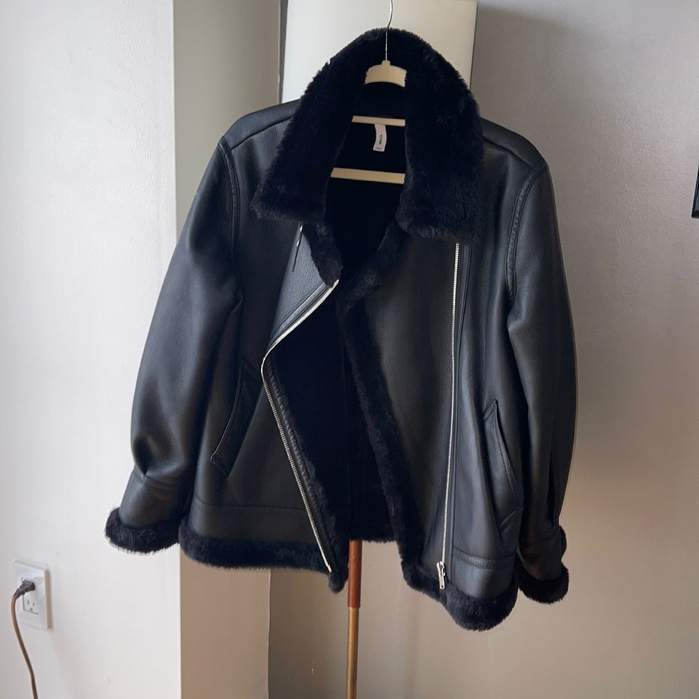 MANGO Biker jacket